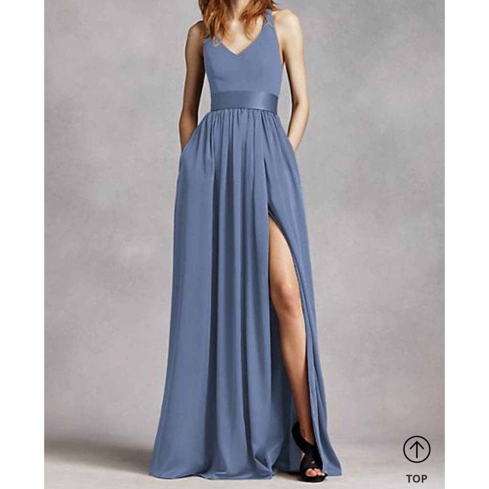White by Vera Wang bridesmaid dress